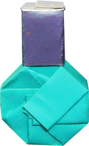 Origami Perfume Bottle Origami Perfume Bottle