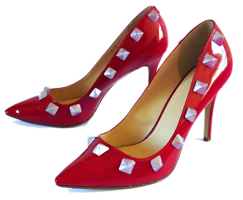 High Heels with Origami Studs High Heels with Origami Studs