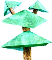 clipart van een japanse boom van papier clipart van een japanse boom van papier