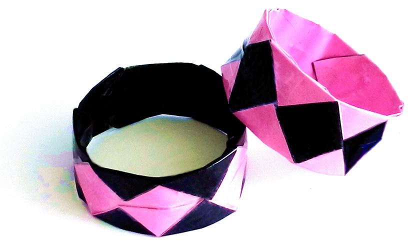 Origami armbanden Origami armbanden