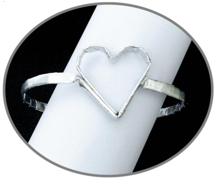 Origami hartje armband Origami hartje armband