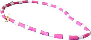 Papieren kralenketting Papieren kralenketting