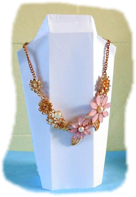 Origami ketting display hals Origami ketting display hals