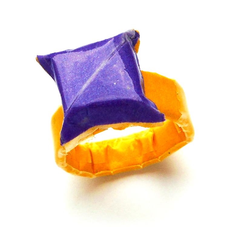 Origami ring Origami ring