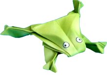 Origami Kikker Origami Kikker