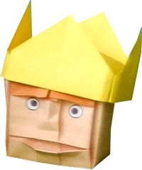 Origami Kings Crown Origami Kings Crown