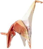 Origami giraffe Origami giraffe
