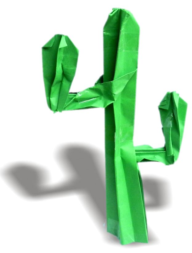 Origami cactus Origami cactus