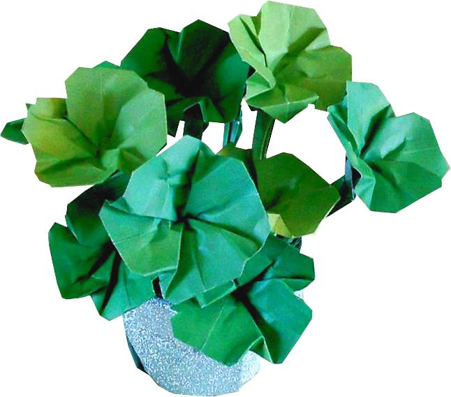 Klavertjes vier van papier Klavertjes vier van papier