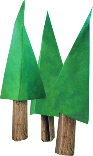 Origami Bomen Origami Bomen