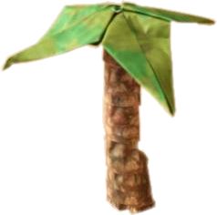 Origami Palmboom Origami Palmboom
