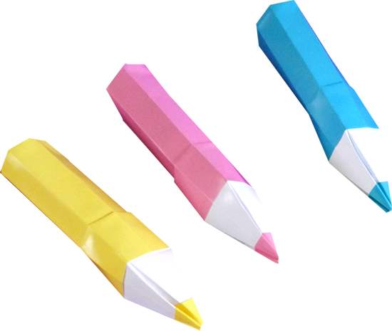 Origami Pencil Boxes