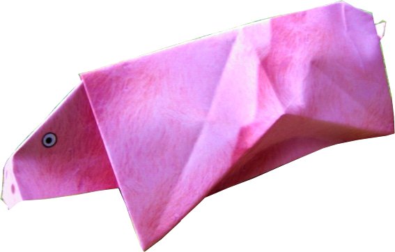Origami Varken Origami Varken