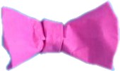 Pink Origami Bow Pink Origami Bow