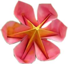 Origami flower