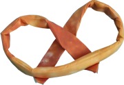 clipart van een koekje van papier, pretzel