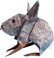 Origami konijn Origami konijn