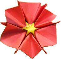 Origami flower