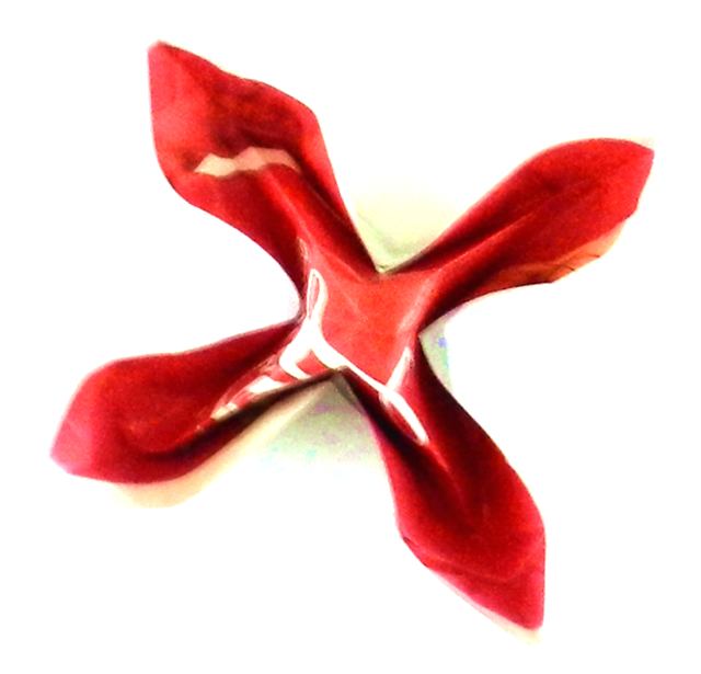 Origami flower