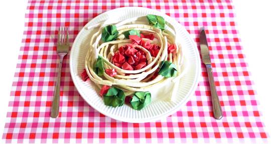 Origami Spaghetti