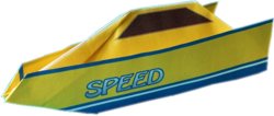 speedboot van papier speedboot van papier