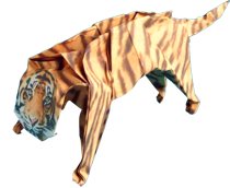 Origami Tijger Origami Tijger