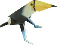 Origami Toucan