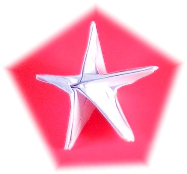 Origami star