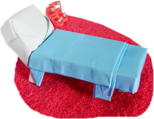 Origami bed Origami bed