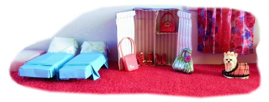 Poppenhuis slaapkamer Poppenhuis slaapkamer