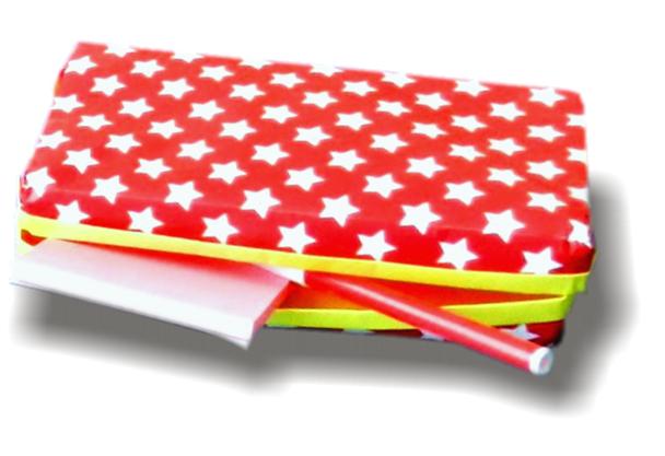 etui met sterrenpatroon etui met sterrenpatroon
