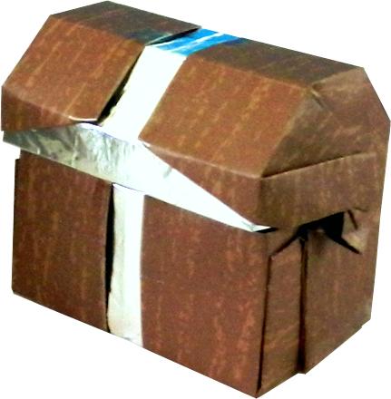 Origami schatkist Origami schatkist