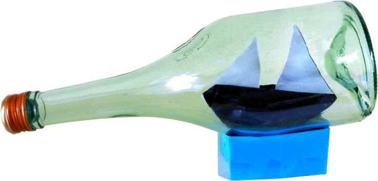 Bootje in een fles Bootje in een fles