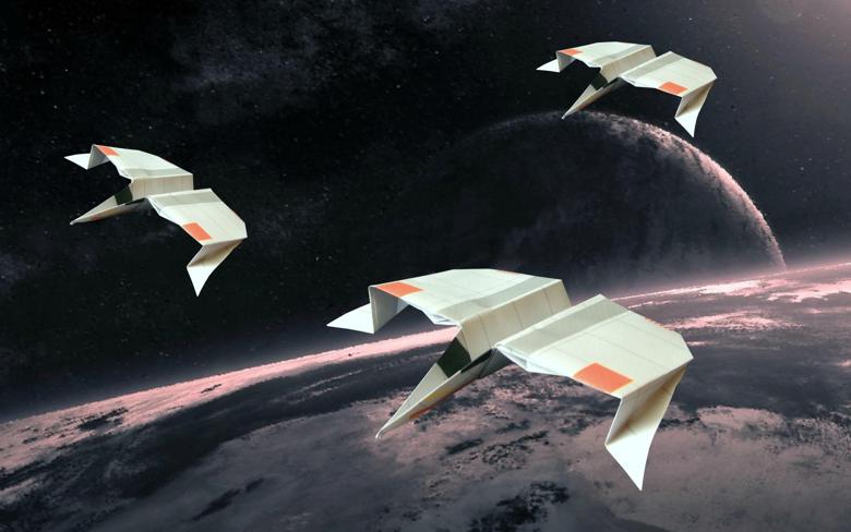 Wing Fighters van papier Wing Fighters van papier