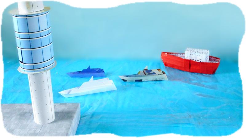 Bootjes van papier Bootjes van papier