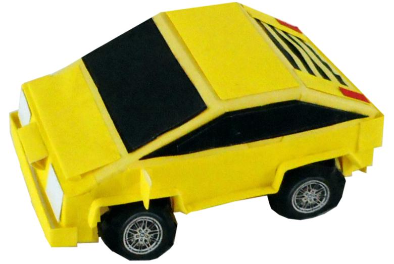 Papercraft car