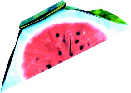 decoratie watermeloen van papier