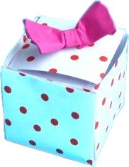 Origami cadeaudoosje Origami cadeaudoosje