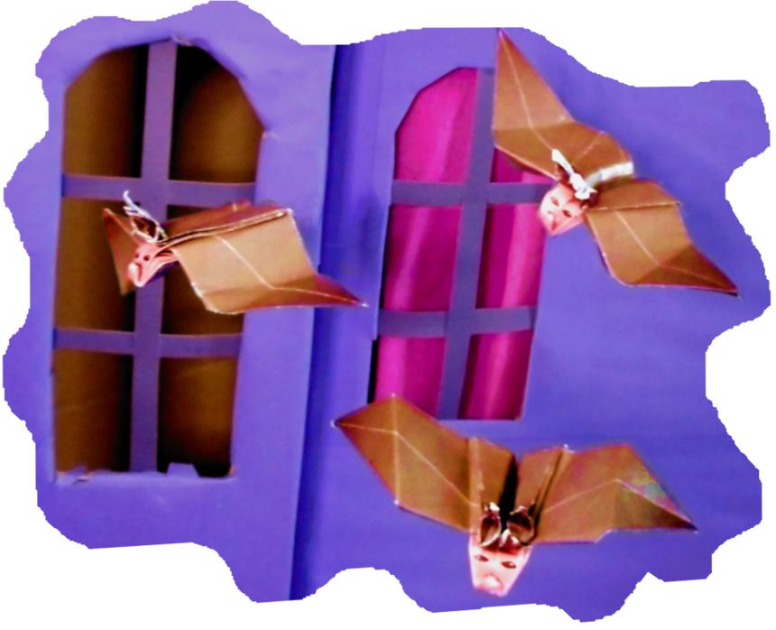 Origami Vleermuizen