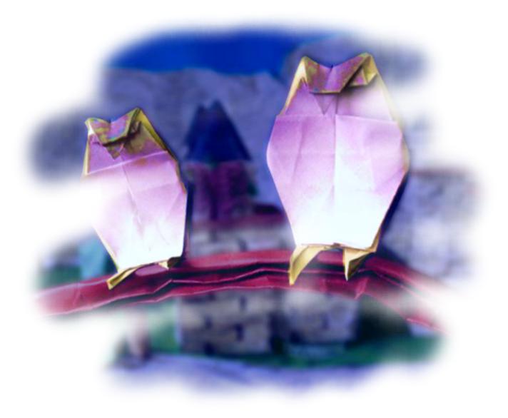Origami Uilen