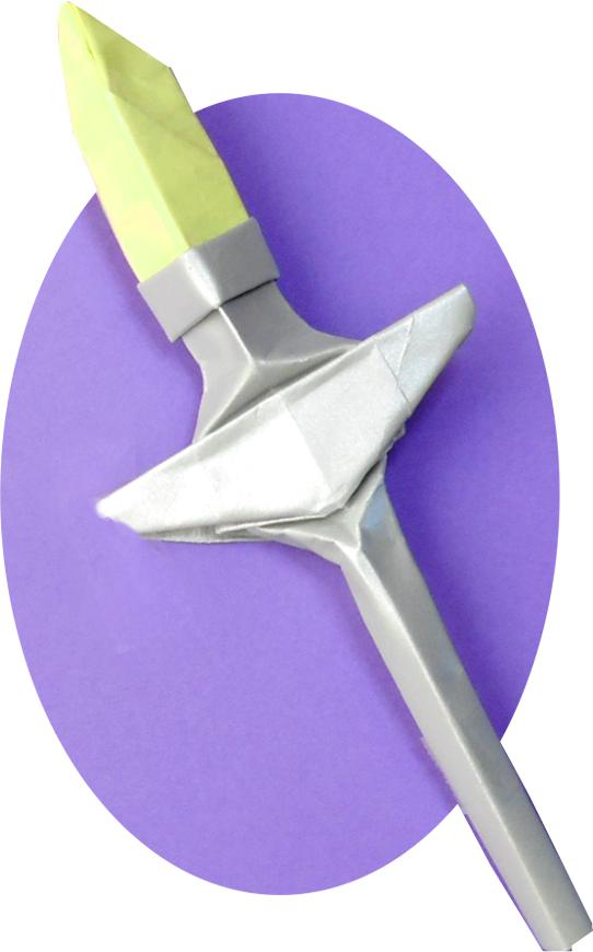 Origami Toverstaf