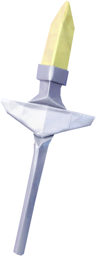Origami toverstaf