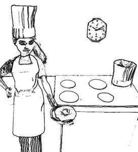 Chef in Kitchen