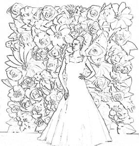 Wedding Flower Wall