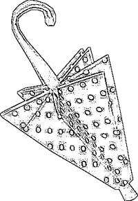 Origami umbrella Origami umbrella