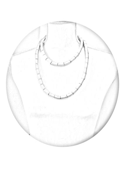 Origami Beaded Necklace