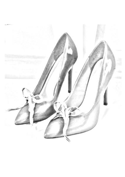 High Heels with Bow
