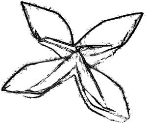 Origami flower Origami flower