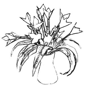 Flowers in a vase Flowers in a vase