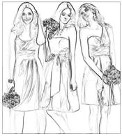 Bridesmaid dresses